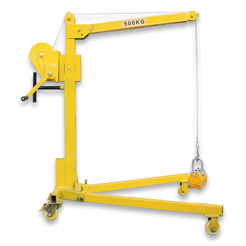 Kaitaer Lift Floor Crane Foldable Shop crane