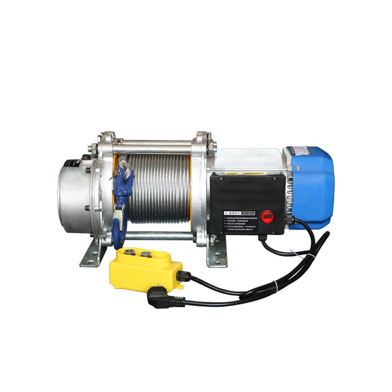 Kaitaer aluminum electric wire rope hoist 380v 3phase