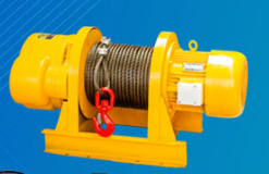 Product characteristics of a straight type winch