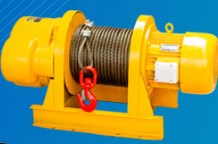 What type of steel wire rope is generally used for a winch