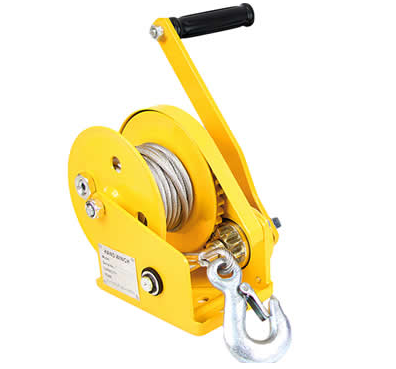  Hand cranked winch