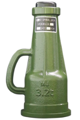 Factory equipment installation uses screw jacks to achieve precise leveling of equipment