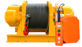 Lifting principle and applicable scenarios of winch hoist