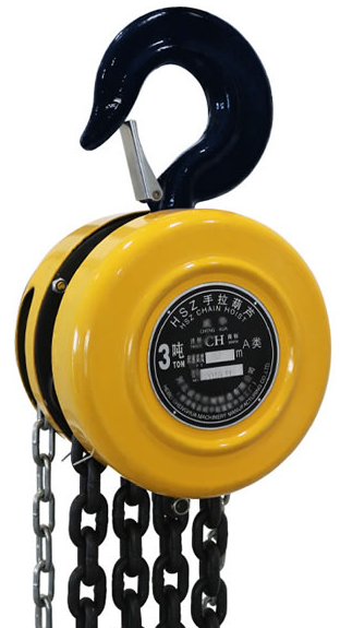 The function of the substation chain hoist